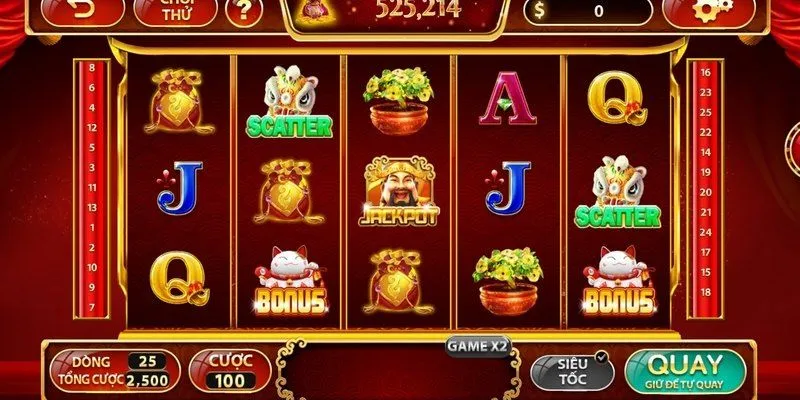 Sảnh JL QQ88 - Thiên Đường Quay Hũ Đổi Thưởng Đẳng Cấp 5 Quy trình đặt cược cùng JL Slot tại QQ88