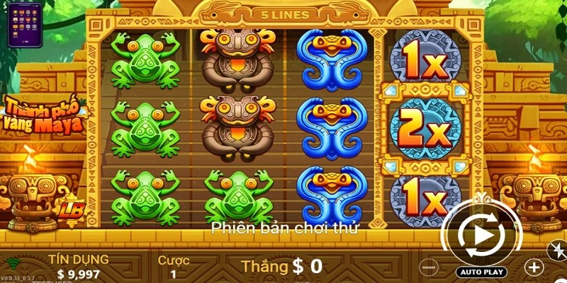 Sảnh TP QQ88 - Nền Tảng Phát Hành Game Nổ Hũ Uy Tín 4 Nổ Hũ Thành Phố Vàng Maya đồ hoạ đỉnh cao